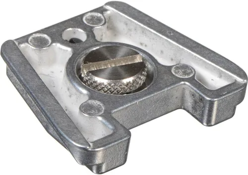 Vista 2 de Manfrotto Placa de cámara 1/4" para sistema de liberación rápida de cola de milano #384
