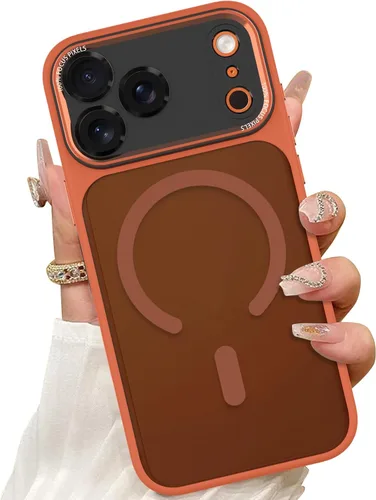 Vista 3 de ZIYE - Funda magnética para iPhone 13 Pro Max de 6.7 pulgadas, color negro Compatible with MagSafe, Soft TPU, Clear, Full Camera Lens Protection