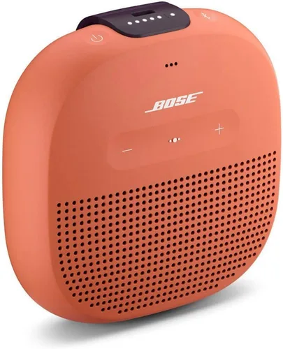 Vista 3 de Bocina SoundLink Micro de Bose con Bluetooth talla única Anaranjado encendido