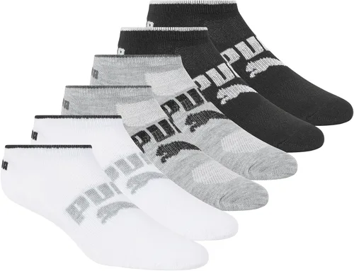 Vista 10 de PUMA Calcetines de corte bajo para mujer (paquete de 6)