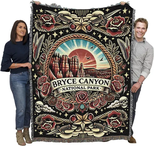 Vista 30 de Pure Country Weavers Manta del Parque Nacional Acadia, manta de tapiz de algodón para regalo, fabricada en los Estados Unidos, 72 x 54 pulgadas