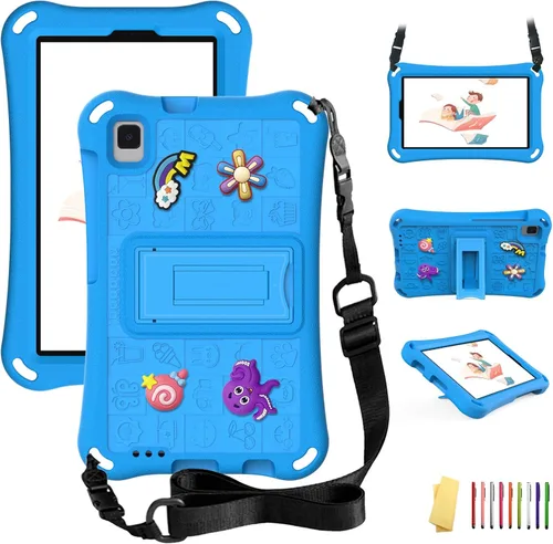 Vista 23 de Funda para tablet Walmart Onn de 7 pulgadas Gen 4 2024 (Modelo: 100135924), UUcovers con soporte de espuma EVA suave, soporte de espuma EVA suave