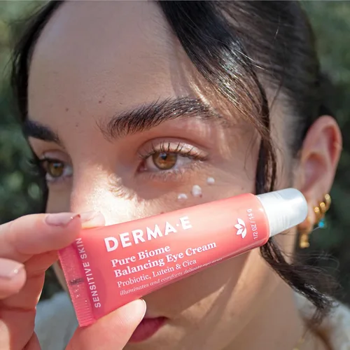 Vista 7 de Derma E Pure Biome Crema de Ojos Equilibrante para Mujer - 0.5 oz Crema
