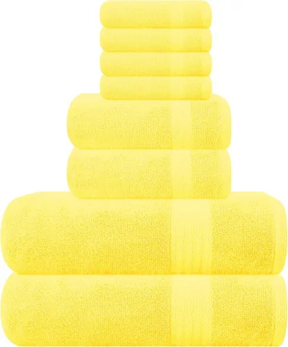 Vista 70 de GLAMBURG Juego de 2 Sábanas de Baño Extra Grandes de Algodón Premium de 700 GSM - 100% Algodón Peinado - 2 Sábanas de Baño 35x70 pulgadas - Calidad