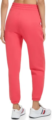 Vista 3 de Tommy Hilfiger Pantalones deportivos con tobillos elásticos para mujer Easy Fit