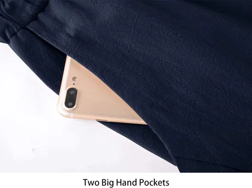 Vista 4 de MAGCOMSEN Pantalones capri para hombre con 4 bolsillos pantalones cortos de lino holgados de pierna ancha pantalones cortos capri casuales para yoga
