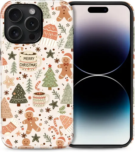 Vista 9 de Funda para iPhone 13 iPhone 14, a prueba de golpes, funda protectora híbrida de 2 capas, doble protección contra caídas, antiarañazos, diseño Rojo