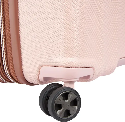Vista 12 de DELSEY Paris St. Tropez Hardside - Maleta extensible con ruedas giratorias, Rosado, St. Tropez Hardside - Maleta extensible con ruedas giratorias