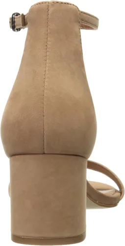 Vista 3 de Steve Madden Sandalias de tacón con correa al tobillo para mujer