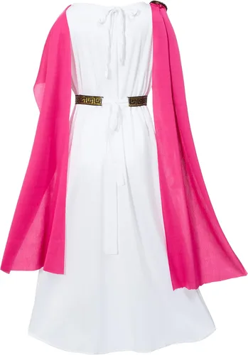 Vista 4 de TOGROP Greek Toga Costume for Kids Ancient Greece Mythos Philosopher Rome Nobility Cosplay