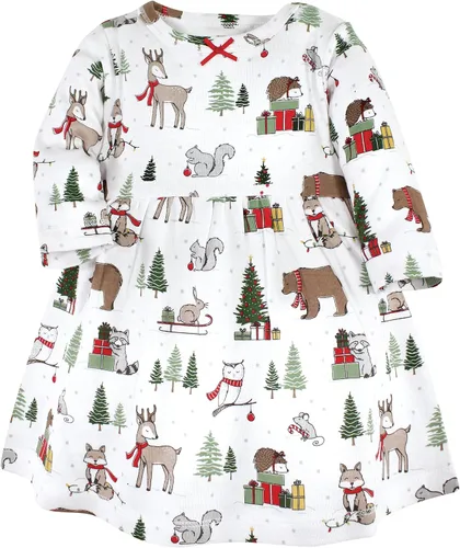 Vista 3 de Hudson Baby Girls' Cotton Dresses