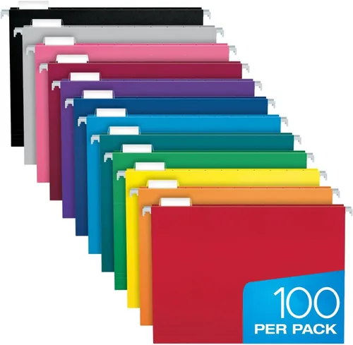 Vista 8 de Pendaflex Carpetas colgantes de colores tamaño carta, paquete de 50