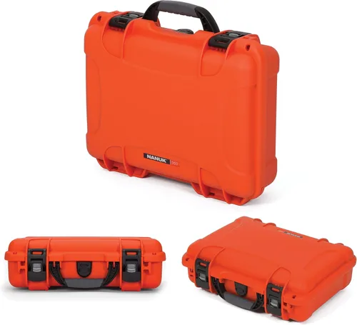 Vista 3 de NANUK 910 Estuche rígido impermeable con inserto de espuma para DJI Mini SE Fly More Kit - Naranja, (910-MAVMSE3)