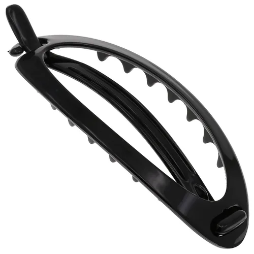Vista 15 de Camila Paris CP2320 - Pinza de pasador de pelo francés, soporte flexible para cola de caballo sin piezas metálicas, pinzas de agarre fuerte