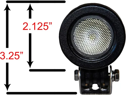 Vista 7 de Luces LED Cree OZ-USA de indicación de sendero, negro (Black Flood)