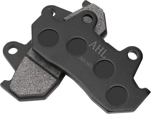 Vista 6 de AHL Juego de pastillas de freno semimetálicas delanteras y traseras para Honda GL1100A GL1100 A GL 1100A 1100 A Goldwing Aspencade 1982-1983