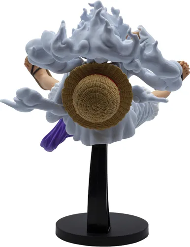 Vista 6 de Banpresto - One Piece - El Monkey D. Luffy (Gear 5), Figura King of Artist de Bandai Spirits