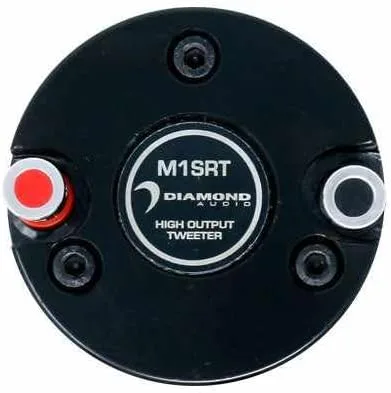 Vista 5 de Diamond Audio M1SRT Motorsport - Tweeter de cúpula de titanio con bocina de compresión de 1 pulgada