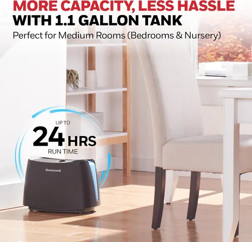 Vista 8 de Humidificador libre de gérmenes Honeywell Cool Mist