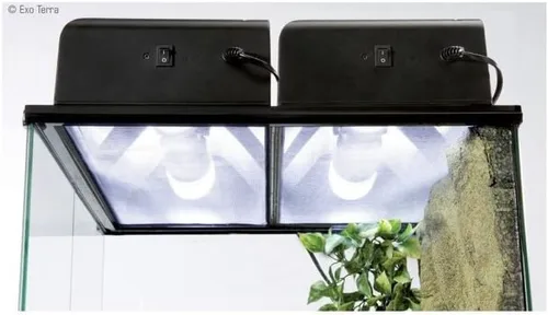 Vista 3 de EXO TERRA Compact incandescente Fixture, S