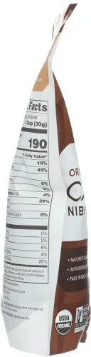 Vista 3 de Navitas Naturals - Plumas de cacao orgánico crudo, bolsas de 16 onzas (paquete de 2) vendidas por HERO24HOUR Thank You