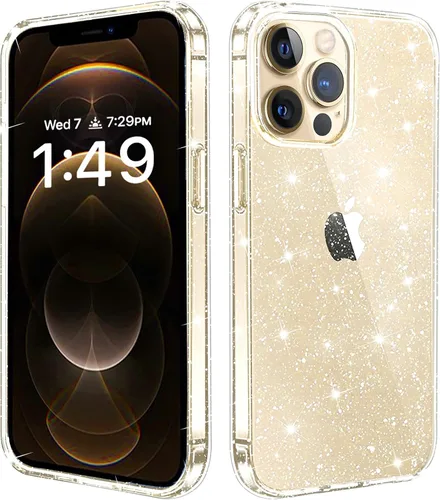 Vista 9 de JJGoo Funda transparente compatible con iPhone 12 Pro Max, transparente, suave, a prueba de golpes, delgada funda protectora para teléfono