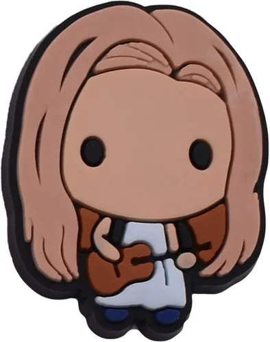 Vista 4 de Dijes de zapatos de anime, bonitos dijes de dibujos animados para zapatos, alfileres para zuecos y sandalias, pulseras para decoración de zapatos