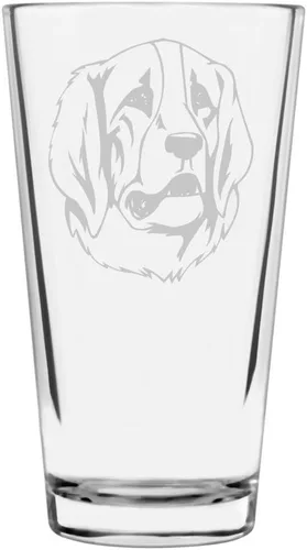 Vista 71 de Podenco Canario - Vaso de pinta de 16 onzas con temática de perro personalizado