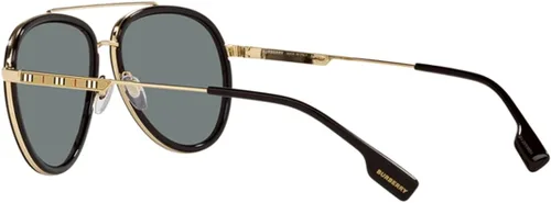Vista 5 de BURBERRY Gafas de sol BE 3125 101781 Oliver Gold Polar Gris Oscuro, Oro