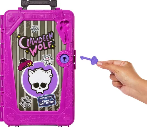Vista 3 de Monster High Skulltimate Secrets Clawdeen Wolf Doll Set