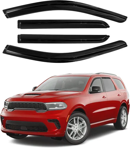 Vista 46 de Canvcle 4Runner - Protectores de lluvia – Viseras de ventana para Toyota 4Runner 2010-2024, deflectores de viento de ventana lateral con cinta