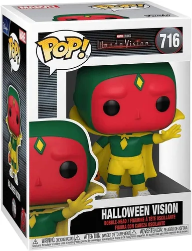 Vista 3 de Funko Pop! - Marvel: WandaVision - Figura de vinil de Halloween Vision