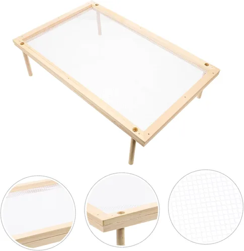 Vista 6 de STOBAZA Estante de secado de fideos para espaguetis y pasta fresca, versátil para frutas y verduras, soporte para secadora de fideos y verduras