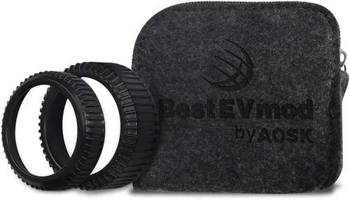Vista 9 de AOSKonology Perilla de control de volumen con cubierta de metal Compatible con Mach E Mach-E 2021 2022 2023 2024 Accesorios Perilla de cambio