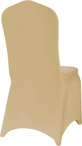 Vista 127 de Funda de elastano para silla, 12 unidades, fundas para silla, fundas para sillas de sala de estar, funda extraíble lavable y elástica para silla