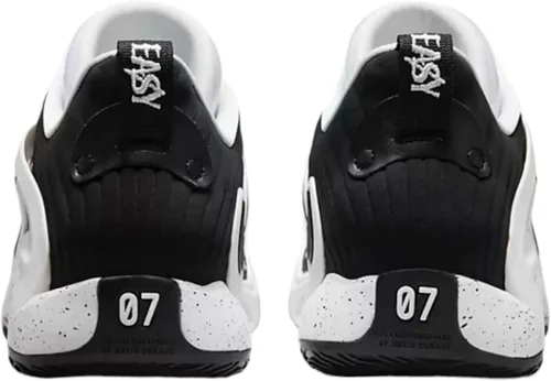 Vista 5 de Nike KD 15 - Zapatos de baloncesto para hombre, BlancoNegro