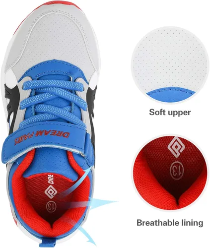Vista 3 de DREAM PAIRS Tenis deportivos para niños y niñas tenis para correr