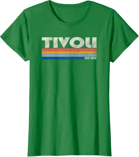 Vista 39 de Camiseta vintage de los años 80 estilo Tivoli NY