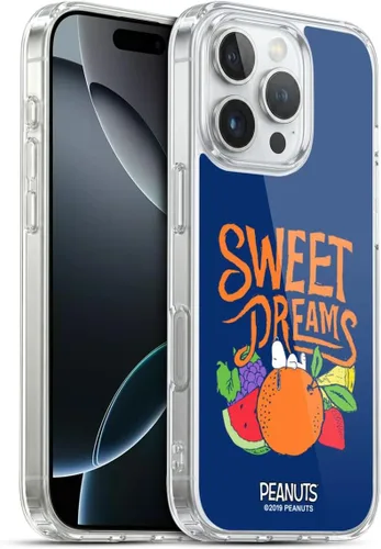 Vista 111 de Head Case Designs Funda de gel suave con licencia oficial de Peanuts Charlie y Snoopy Naturally Sweet compatible con Apple iPhone 7 Plus/iPhone 8