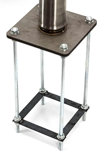 Vista 13 de Amgo Paradise - Accesorios para poste de vela para toldo, abrazadera de anillo en D para toldos de alta resistencia, postes de repuesto versátiles