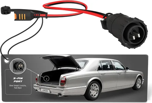 Vista 7 de Adaptador JMR para Rolls Royce Ghost Phantom compatible con CTEK (puerto de 2 pines, con indicador) Compatible with CTEK, Ghost Phantom