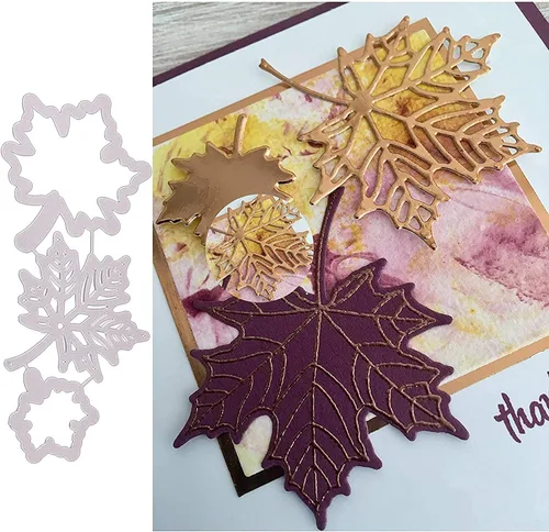 Vista 7 de 1 troquel de corte de hierba cálamus, troqueles de hierba, plantillas de corte de metal DIY Scrapbooking Artist para manualidades, troquelados