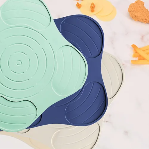 Vista 8 de Salvamanteles para freidora de aire de silicona para Ninja Crispi, almohadillas calientes para accesorios de freidora de aire Ninja Crispi