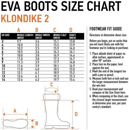 Vista 7 de Norfin Klondike 2 -Winter Boots for Fishing, Hunting and Hiking - Anti Slip - Retractable ice Cleats for Added Safety and Protection - Made of EVA