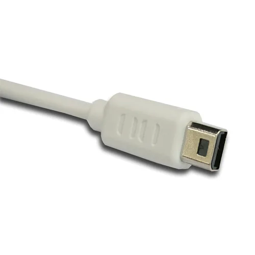 Vista 2 de Mosuch USB Charger Cable For Nintendo Wii U Gamepad Controller