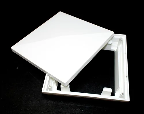 Vista 5 de Tapones de plástico negro de 5 pulgadas para valla de vinilo estilo clásico de Nueva Inglaterra, tapa de poste de 5 x 5 pulgadas para postes