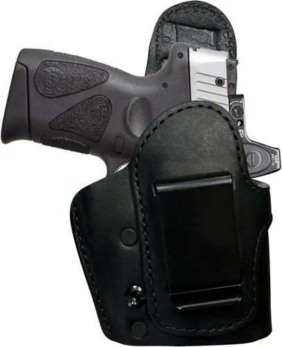 Vista 12 de Urban Carry LockLeather IWB RMR/RDS Holster - Right Handed Secure & Comfortable Leather/Polymer Hybrid Design for Optimal Comfort Compatible with