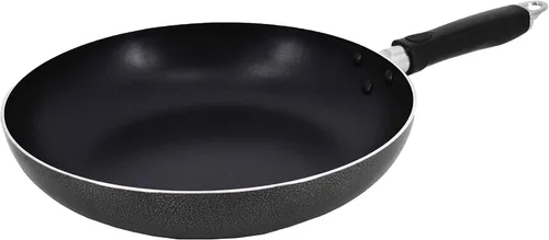Vista 2 de Uniware Sartén de 10.2 pulgadas con cubierta de vidrio templado, antiadherente, apta para lavavajillas