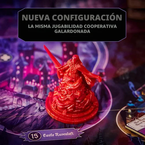 Vista 4 de Ravensburger Horrified: Dungeons & Dragons Ravenloft Strategy Game
