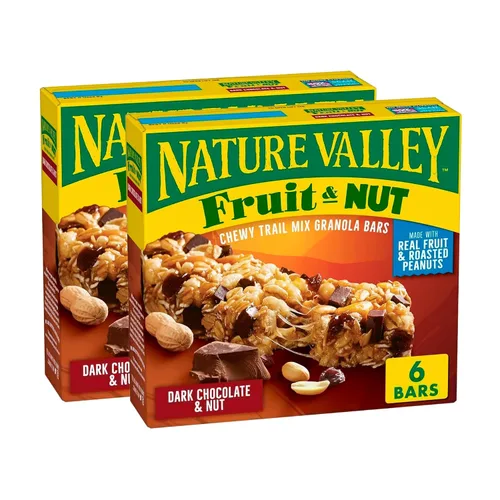 Vista 11 de Nature Valley Barras de granola de frutas y nueces, cereza de chocolate oscuro, 6 unidades, 7.4 onzas